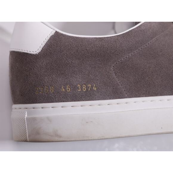 Common Projects Gray Suede Low Top Sneakers 46 - US 13 - Picture 11 of 11